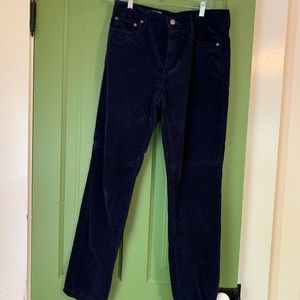 GAP navy corduroys